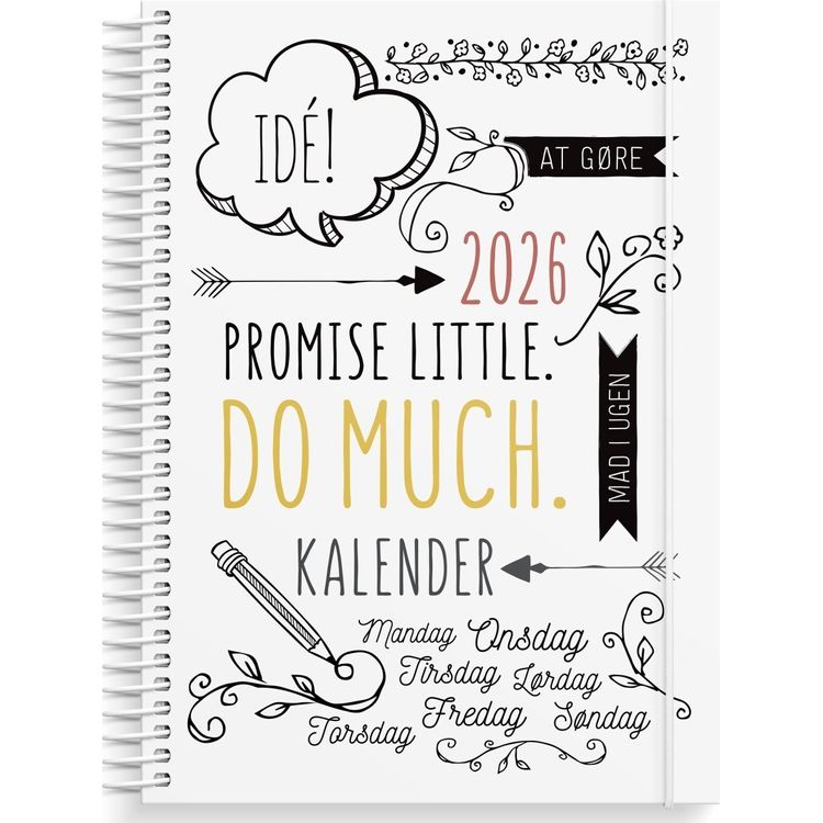 Tootefoto - Doodle I A5 kalender 2026
