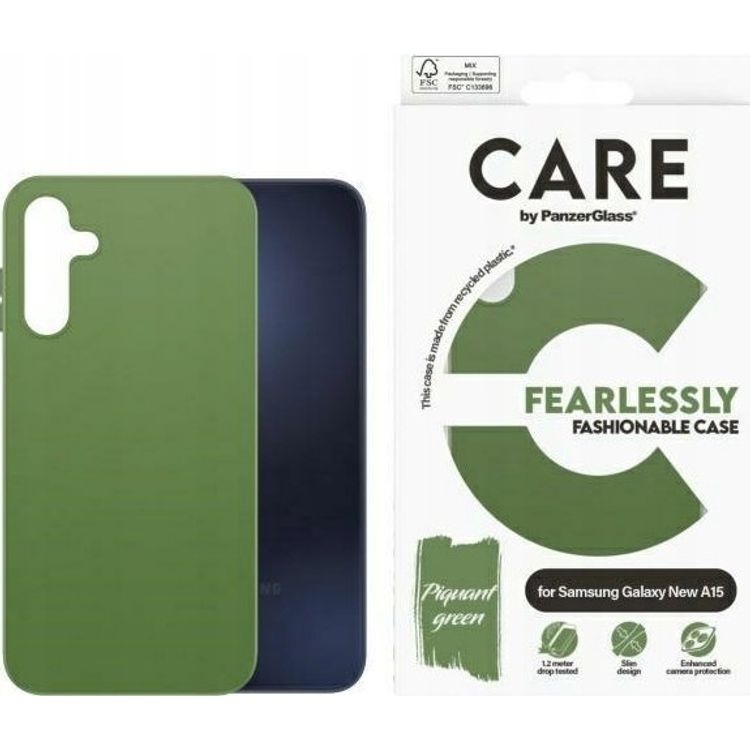 Tootefoto - PanzerGlass CARE by PG Fash Case Green Sam New A15 (3805)
