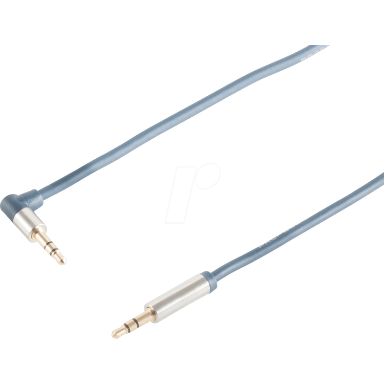 Tootefoto - shiverpeaks sp-PROFESSIONAL audiokaabel 3 m 2 x 3.5mm Sinine, Kroom