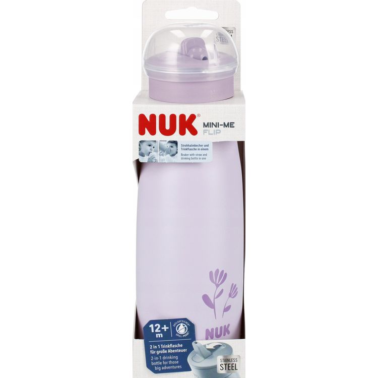Tootefoto - NUK NUK KRUUS 500ML MINI-ME 12M LILLA 10255691 1/6