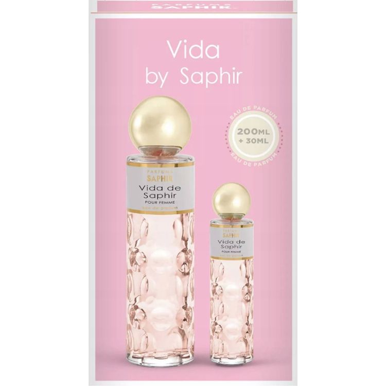 Tootefoto - SAPHIR Vida EDP sprei 200ml + EDP sprei 30ml