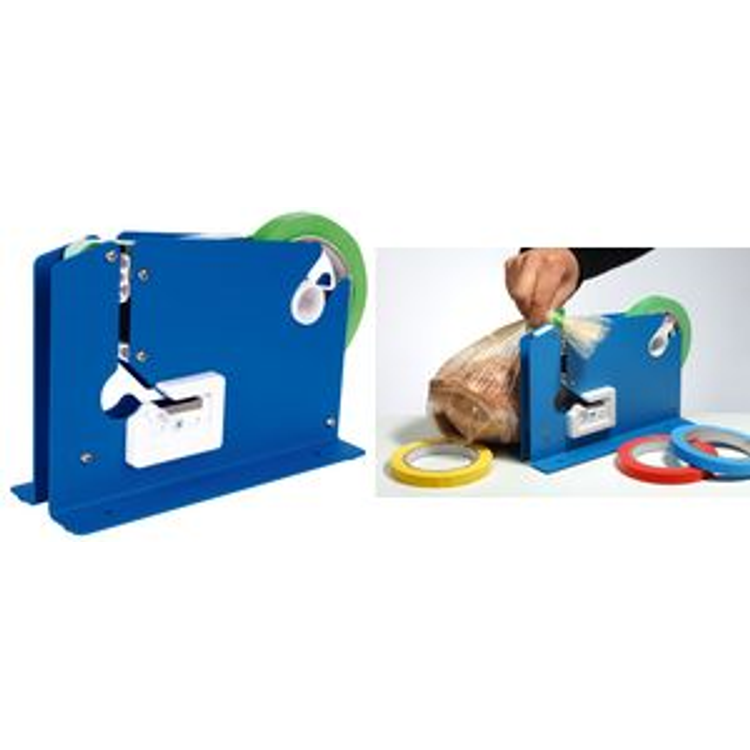 Tootefoto - agipa Beutelschlie er, bis 12 mm Breite, blau f r schnelles & einfaches Verschlie en von Beuteln, - 1 St ck (17522)