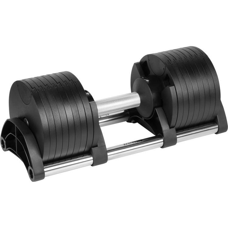 Tootefoto - Hantel eliwny regulowany automat 36 kg, skok co 2kg, REBEL ACTIVE