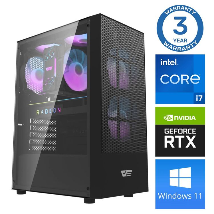 Tootefoto - INTOP i7-14700F 16GB DDR5 500SSD M.2 NVME+4TB RTX5060Ti 8GB WIN11
