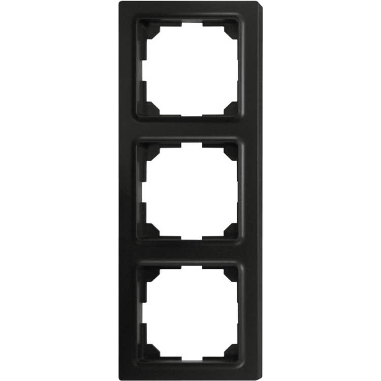 Tootefoto - Eltako 3-fach-Universalrahmen anthrazit matt R3UE55-am (30055748)