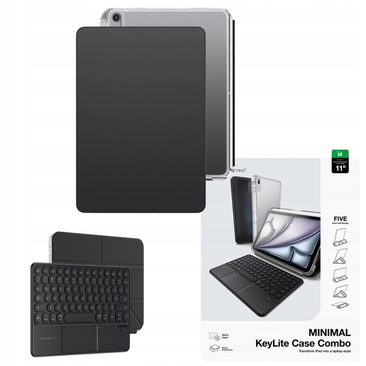 Tootefoto - AMAZINGTHING Minimal Case Keylite Combo iPad Air M3 11" - must
