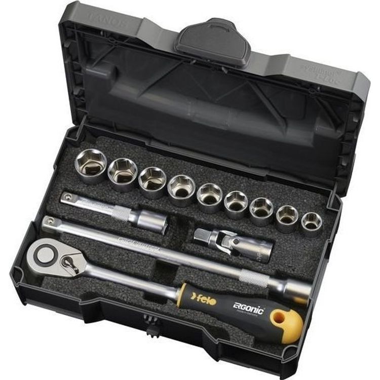 Tootefoto - Felo t riistakomplekt TOOL SET 1/2'' FELO ERGONOMIC 12 T K + R RK (1 KOMPLEKT)
