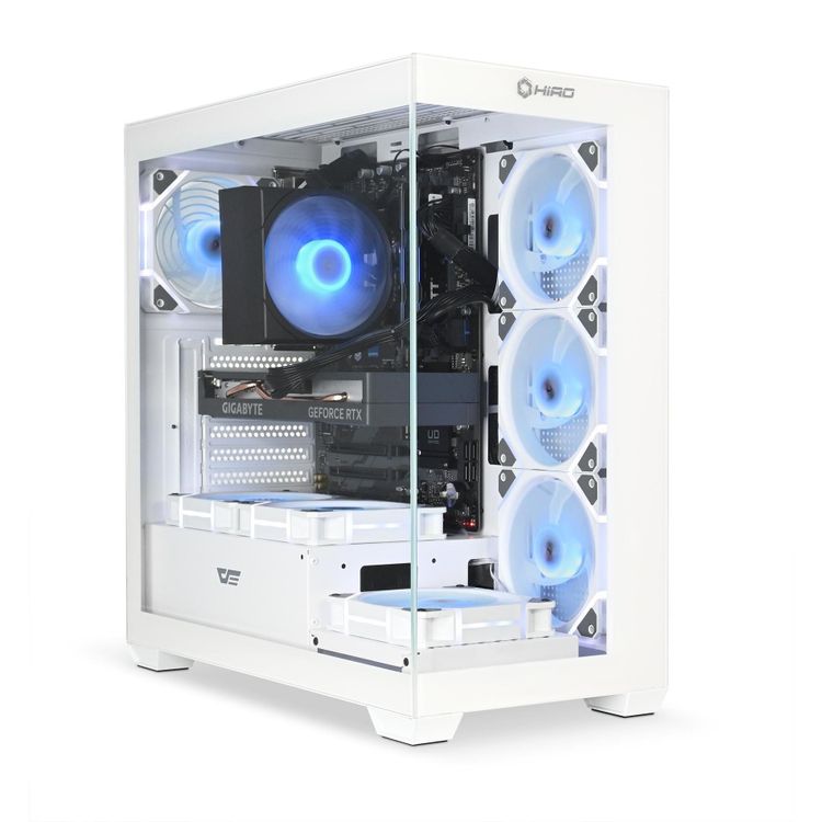 Tootefoto - Hiro arvuti HIRO arvuti Aurora White Edition Intel i7 14700F, ARC B580 12GB, 32GB RAM, 1TB SSD, WIFI, W11