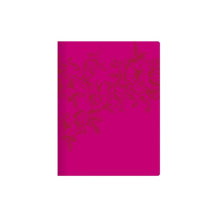 Tootefoto - Raamatkalender MINISTER Trend P ev Rose Hip, A5 spiraalk ide, surutr kkpilt kunstnahast kaanel 2026a.