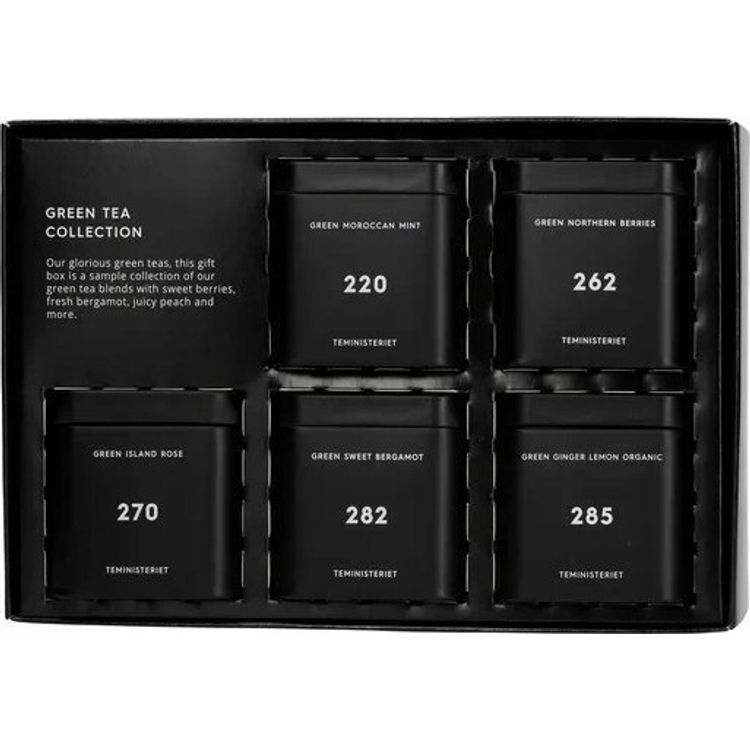 Tootefoto - Teministeriet Green Tea Collection lahtise tee komplekt 150g