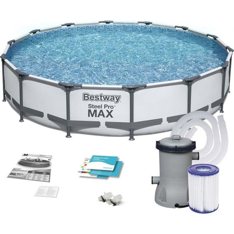 Tootefoto - Bestway Steel Pro Max raambassein 427cm 9in1 (56595)