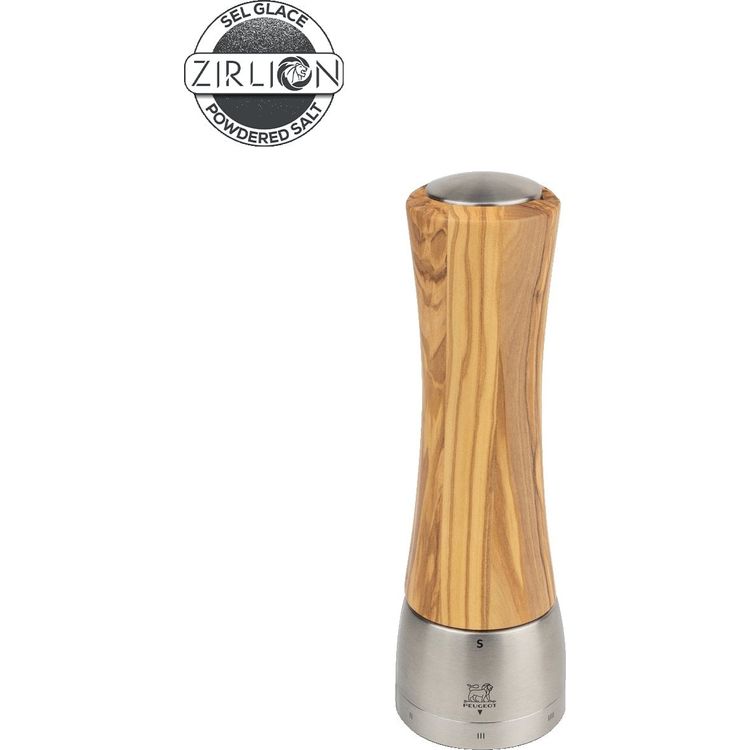 Tootefoto - MADRAS M ynek do soli 21 cm, drewno oliwne, u-sele