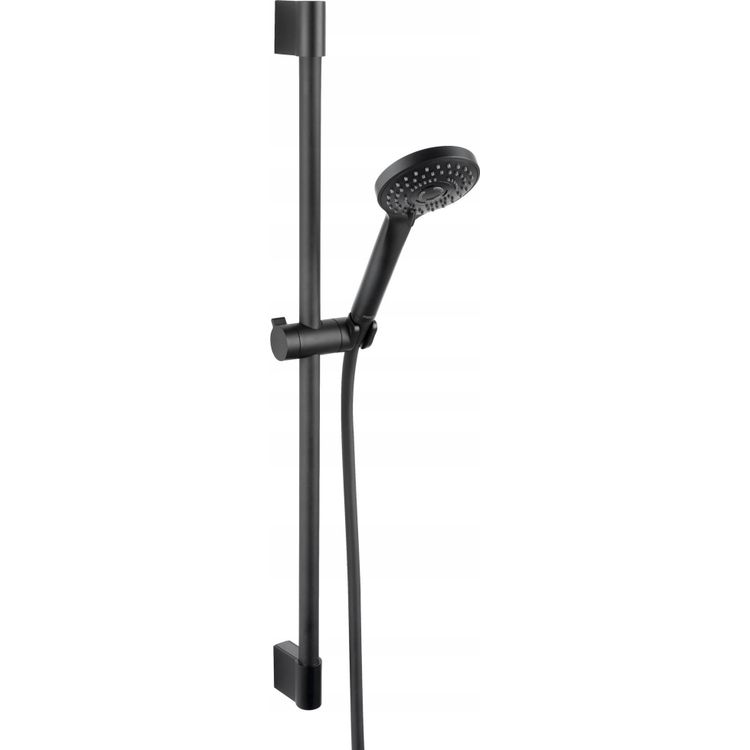 Tootefoto - Ferro shower set N370BL-B 3-WAY HORN SLIDING SPRAY, FERRO BLACK // N.00.HORN-BLACK-FERRO