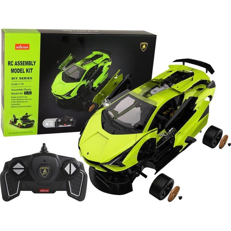 Tootefoto - Rastar ehitusplokikomplekt Auto R/C 1:18 Lamborghini Sian FKP 37 Rastar