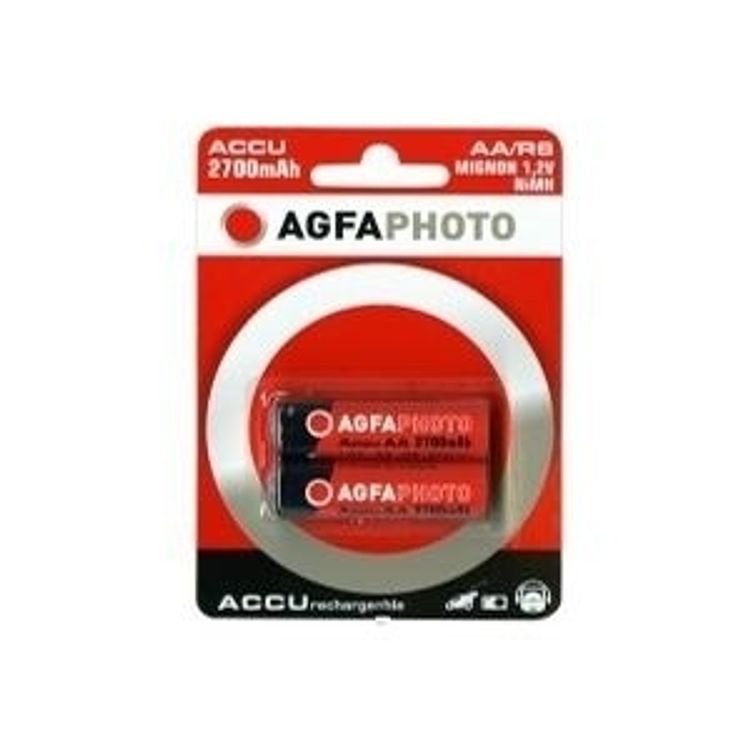 Tootefoto - AgfaPhoto - Batterie 2 x AA NiMH 2300 mAh (70113)