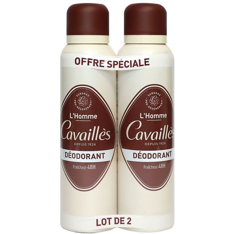 Tootefoto - Nuxe Duo komplekt, Roge Cavailles, Deodorant Spray, Meestele, 2 tk, 150 ml