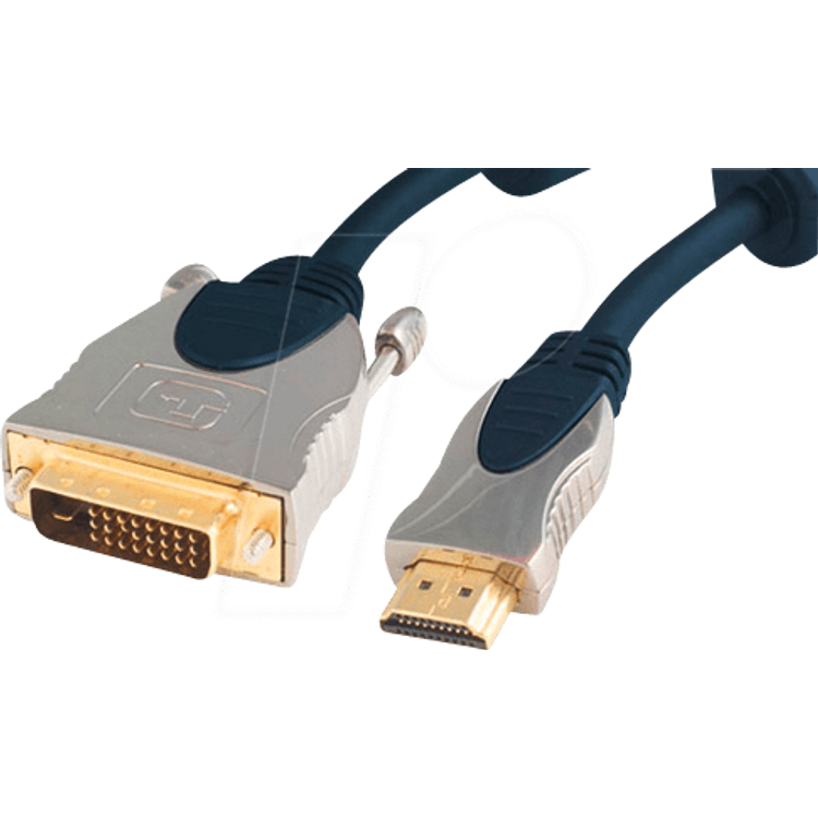 Tootefoto - shiverpeaks SP77483 videokaabliadapter 3 m HDMI t p A (Standard) DVI-D Sinine