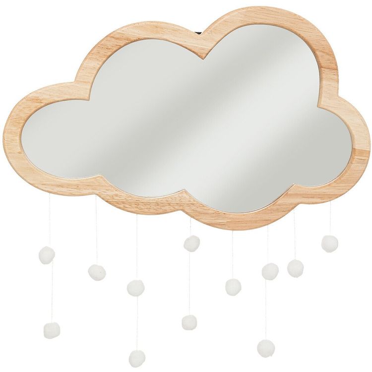 Tootefoto - Pompoonidega pilvepeegel, 40 x 36 cm