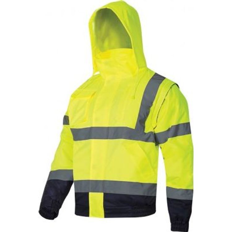 Tootefoto - Lahti Pro Kurtka Ostrzegawcza Ocieplana z Odpinanymi R kawami ta M (L4092502)