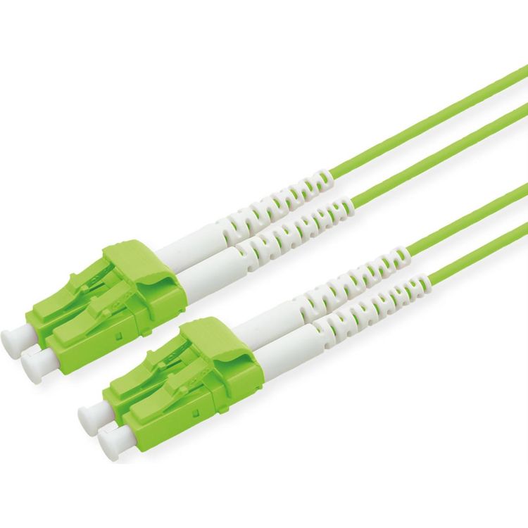 Tootefoto - ROLINE LWL-Kabel DX 50/125 m LC/LC OM5 Low-Loss-Stecker 10m - Kabel - 10 m - low-smoke - zero-halogen - Glasfaser (LWL) (21.15.9286)