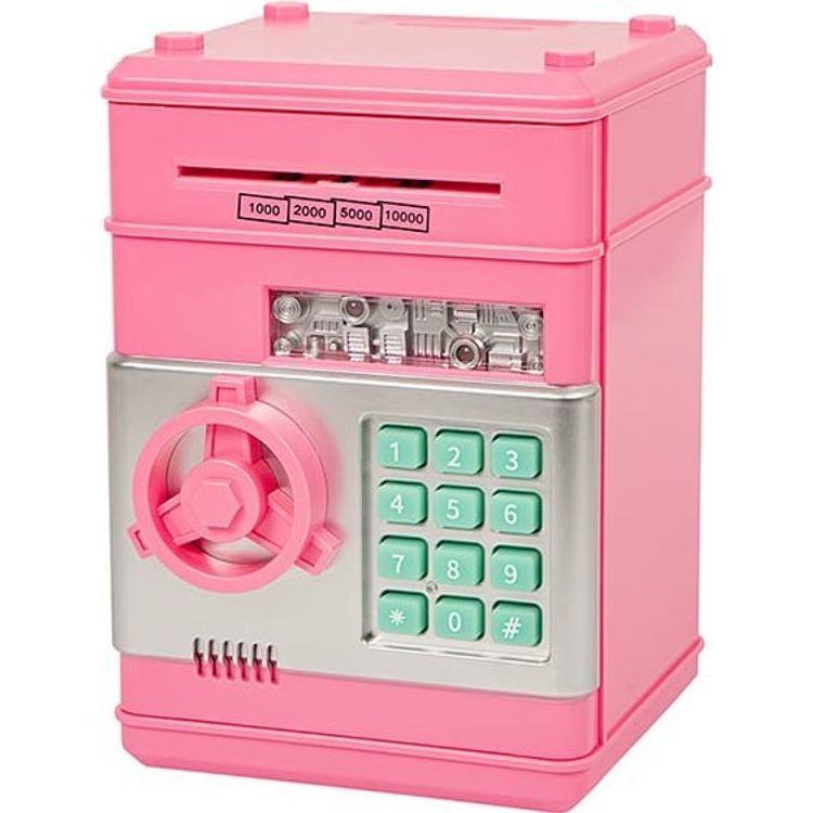 Tootefoto - L k 44-708# Elektroonilise lukuga seif SB-06 roosa