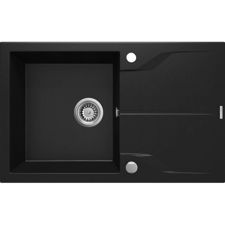 Tootefoto - Deante Deante Andante 1-kausiline valamu koos ravooluga - nero