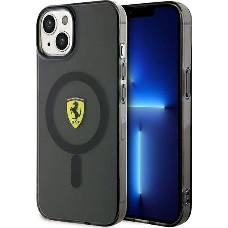 Tootefoto - Ferrari Ferrari Translucent MagSafe iPhone 14 Plus mbris (must)