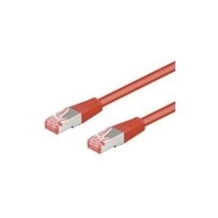 Tootefoto - Goobay CAT 6-2000 SSTP PIMF Red 20m v rgukaabel Punane