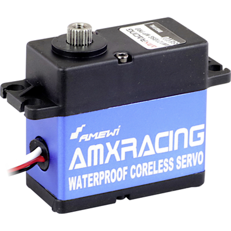 Tootefoto - Amewi Standard Servo Amxracing Am1210Sg Wp Pro Analogue Servo Gear Box Material: Steel