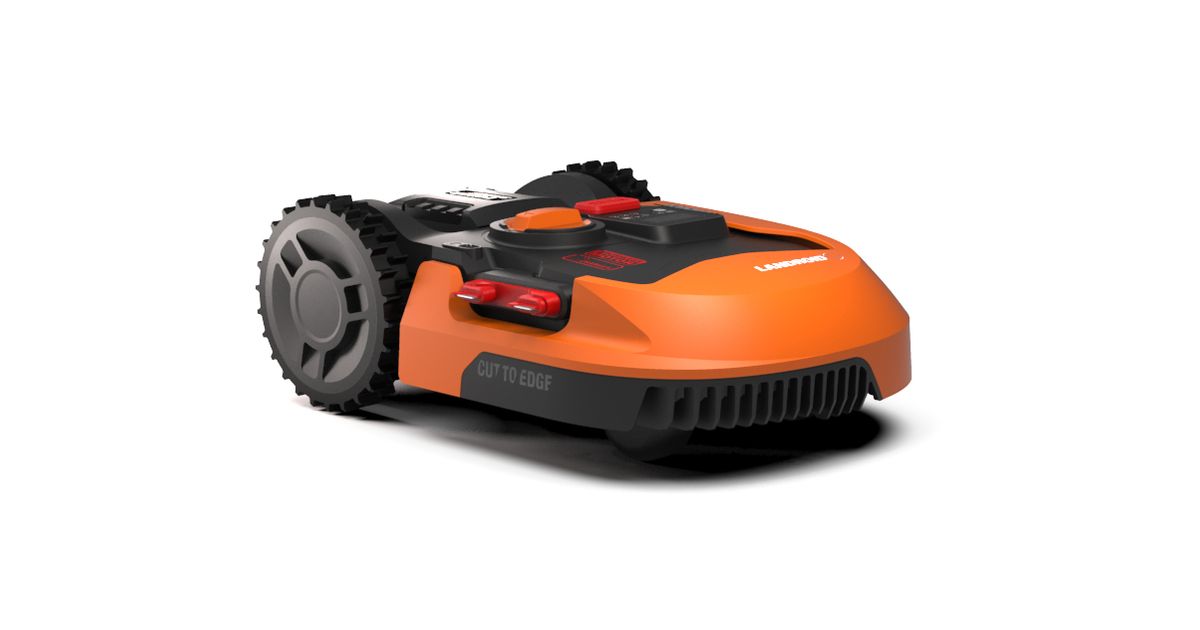 WORX WR155E lawn mower Robotic lawn mower Battery Black Orange