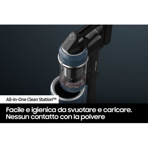 Samsung Bespoke Jet pro extra Bagless 2 L 210 W Blue Battery vacuum