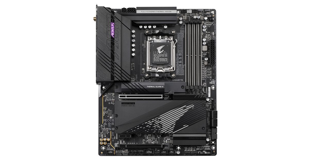 Gigabyte B650 AORUS Pro AX AMD AM5 ATX Motherboard - Micro Center