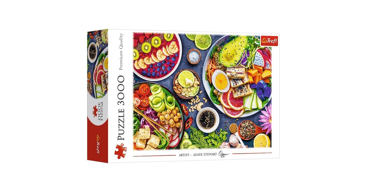 Trefl 3000 Puzzle Pieces: Buddha Bowl 