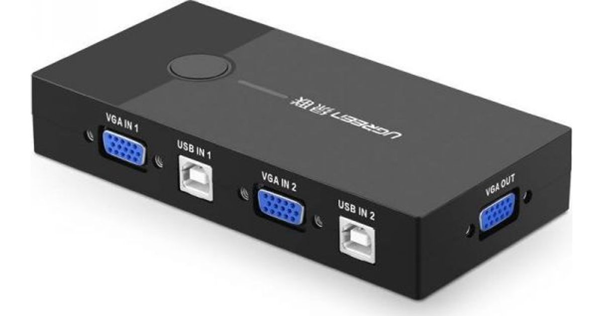 Kvm переключатель. Ugreen 2-Port USB KVM Switch Box.