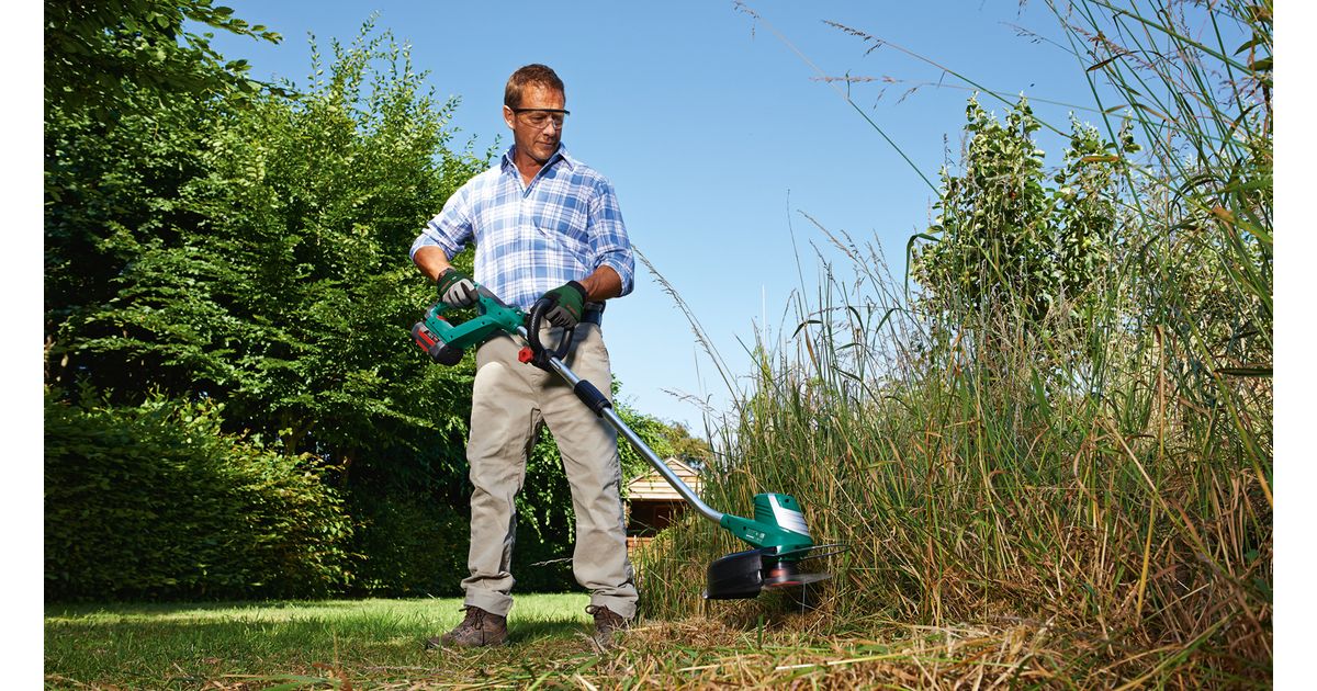 Bosch advancedgrasscut 36 on sale cordless grass trimmer