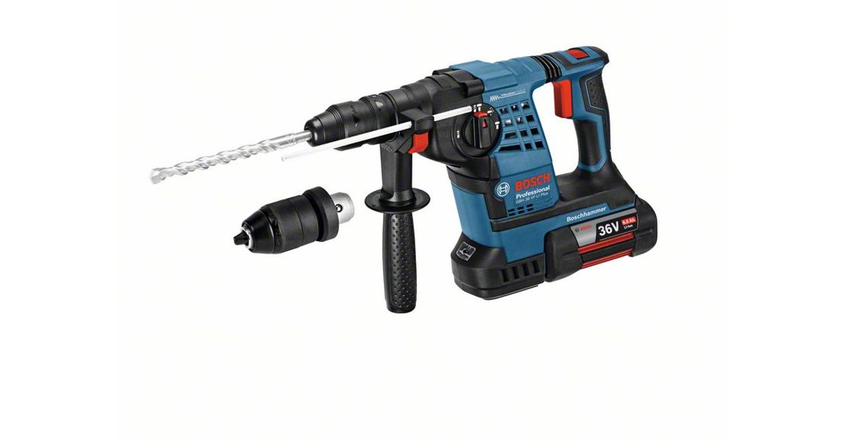Cordless rotary hammer drill Bosch GBH 36 VLI Plus, SDS+, SOLO, 36V, 3