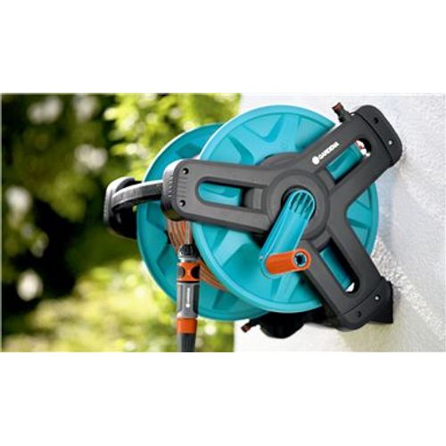 Gardena 800920 aiavoolikurull Seinale paigaldatud rull Manuaal Must