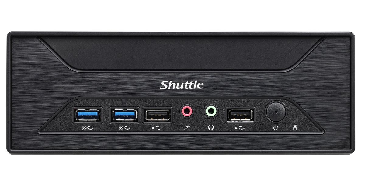 Shuttle XPС slim Barebone XH270 black, LGA 1151, Intel H270, HD