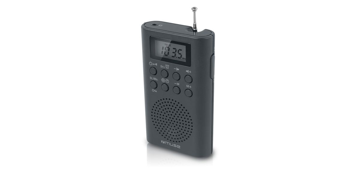 Muse M-03 R radio Portable Analog Black - Music centres - AV-equipment &  accessories - Audio-video - MT Shop