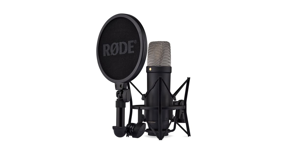 Rode NT1GEN5B NT1 5th Generation Studio Condenser Microphone - Black