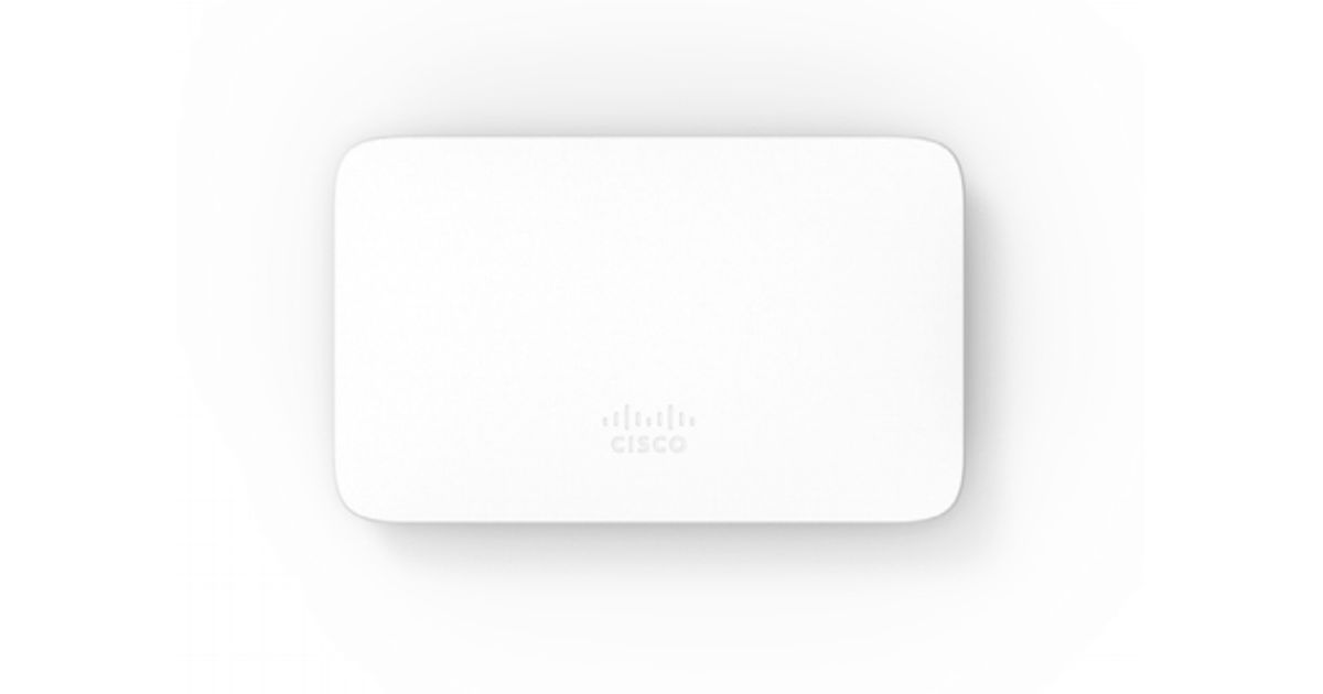 Cisco Meraki GR10HWEU traadita kohtvõrgu pääsupunkt Valge Power over