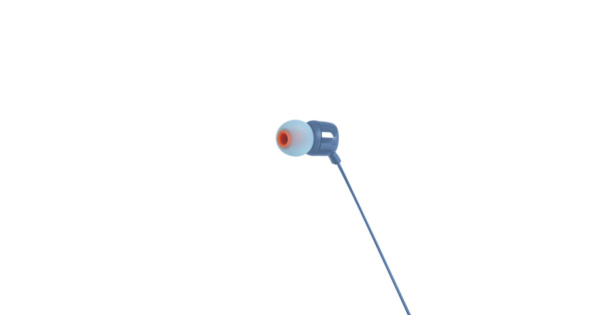 Shop Audio-video - JBL Headphones - Tune - headphones 110 - In-ear BLUE MT