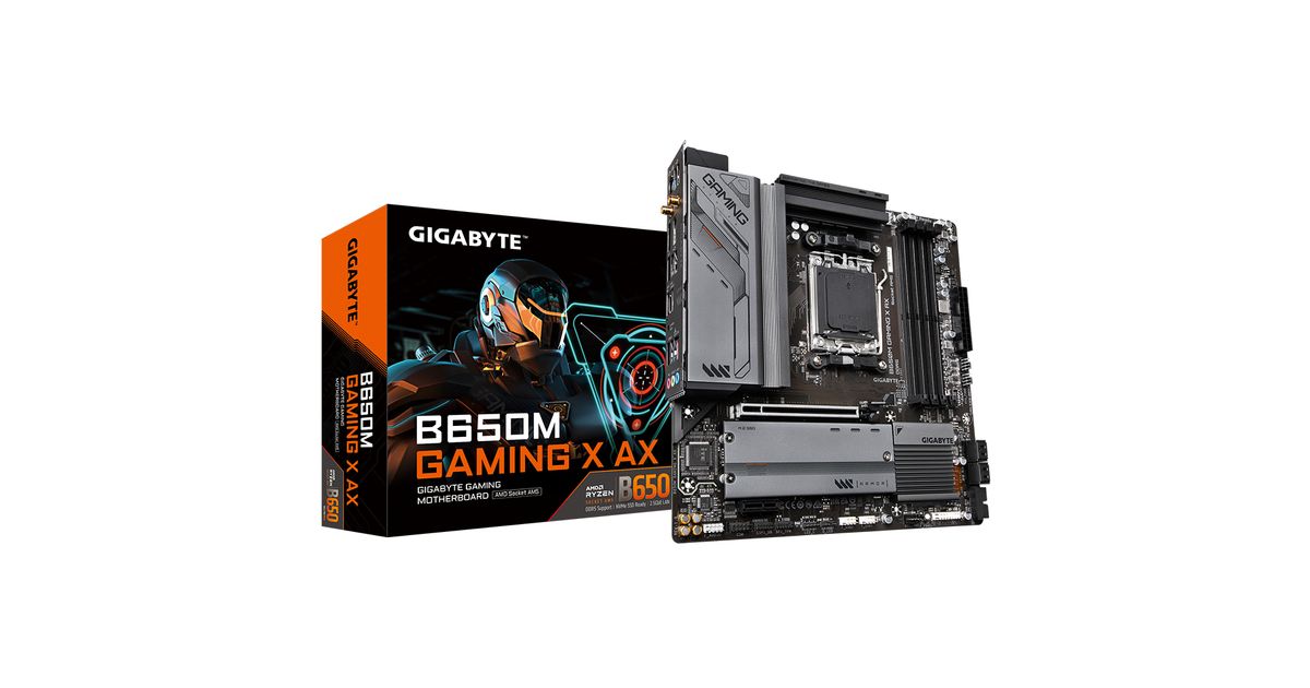 Gigabyte B650 Gaming X AX AMD B650 Socket AM5 ATX DDR5-SDRAM Motherboard