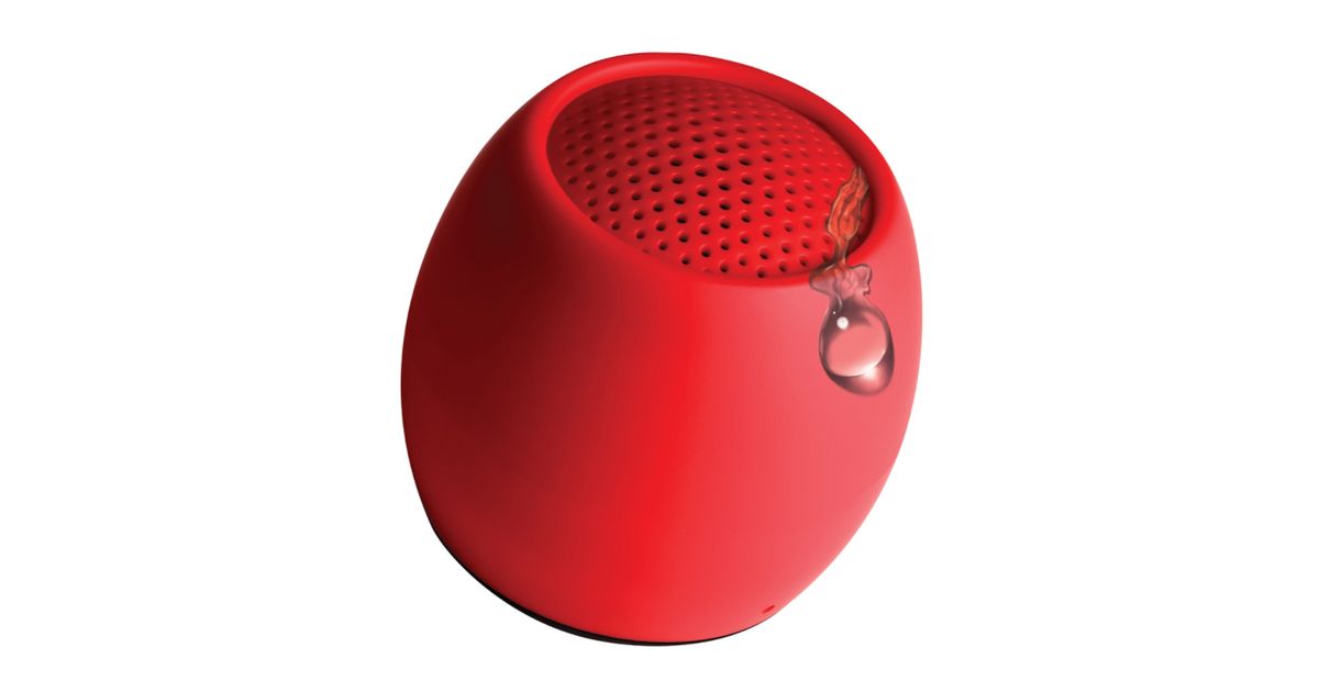 Boompods Zero Speaker Mono portable speaker Red 3 W Wireless speakers