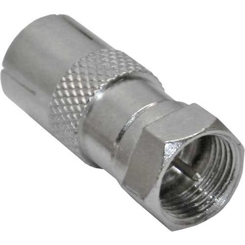 InLine Coaxial Adapter Fmale connector (SAT) to IEC female male