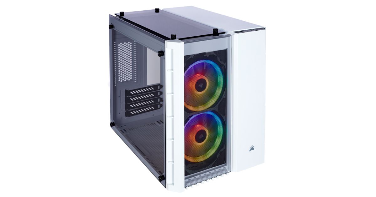 Installere Inhalere Aktiver Corsair Crystal 280X White - Desktop cases - PC Cases - IT equipment - MT  Shop