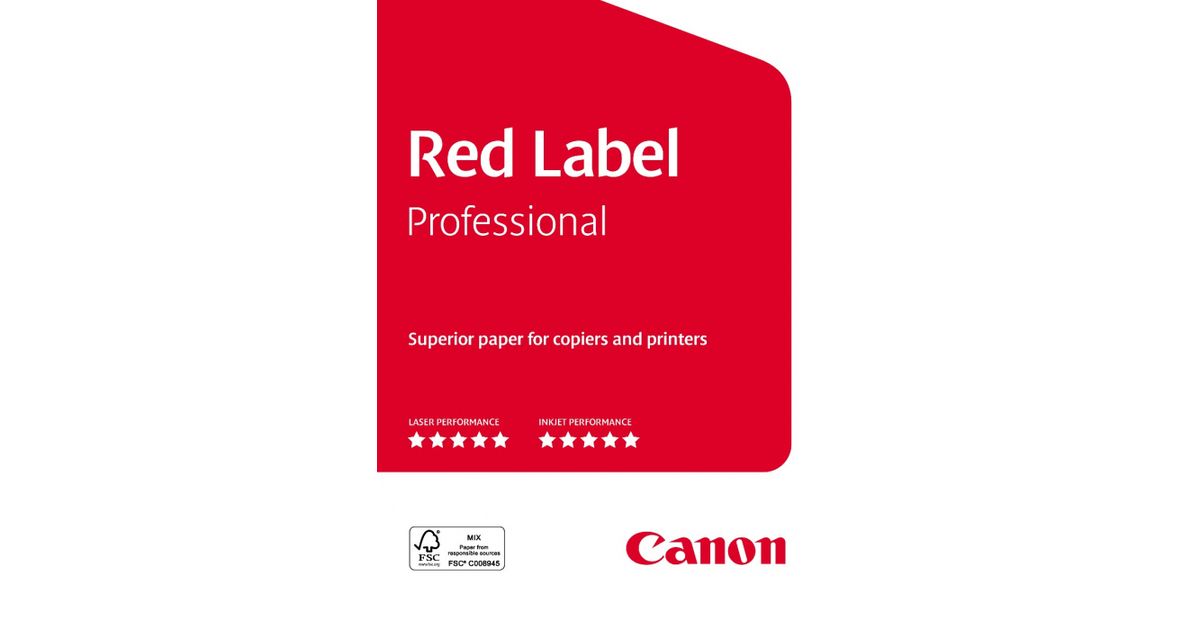 Canon Red Label Professional FSC trükipaber 320x450 mm 200 lehte Valge ...