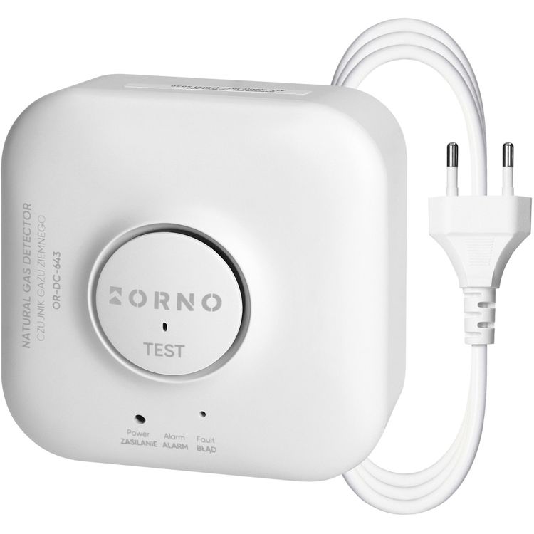 Tootefoto - Czujnik gazu ziemnego, 230 V AC, ywotno sensora 5 lat, Tuya Smart Wi-Fi