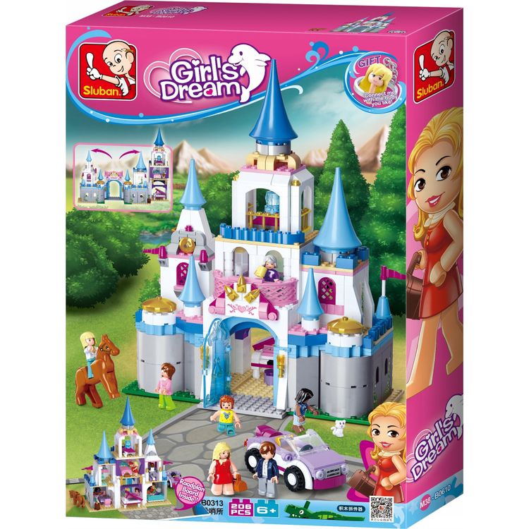 Tootefoto - BLOCKS SLUBAN GIRLS DREAM CASTLE 815 PC