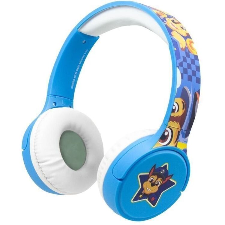 Tootefoto - Paw Patrol Bluetooth Headphones Blue Headphones for children